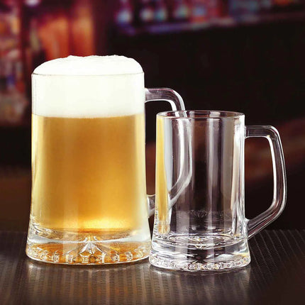 (12 pcs) Beer mug - GGM Gastro Beer Specials - 520 ml - Clear