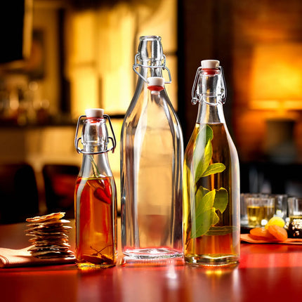 (12 pcs) Bormioli Rocco | Glass GGM Gastro Swing Top Bottle - Swing - 250ml