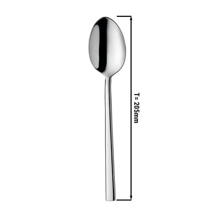 (12 pcs) Dessert spoon GGM Gastro Giancarlo - 18/10 stainless steel - 205mm - Mirror