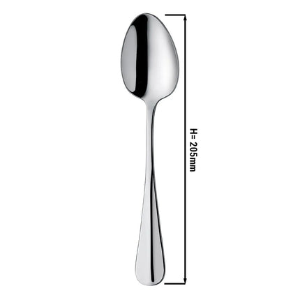 (12 pcs) Dessert spoon GGM Gastro Milo - 18/10 stainless steel - 205mm