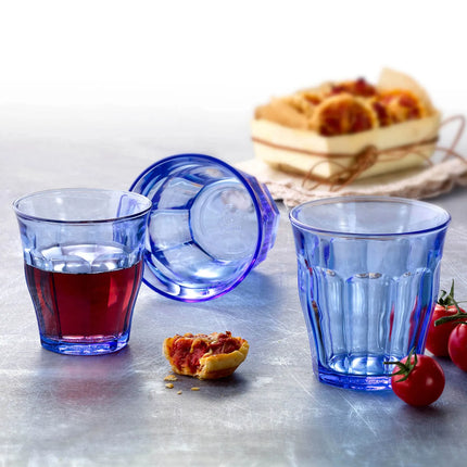 (12 pcs) Duralex | Tumbler - GGM Gastro PICARDIE - 310 ml - Blue