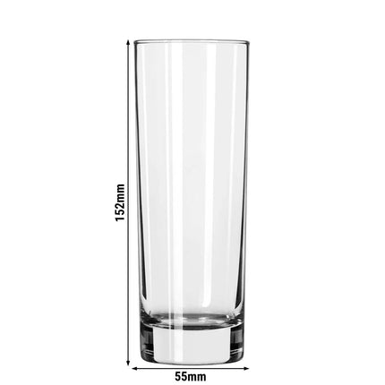 (12 pcs) Hi Ball Glass - GGM Gastro CHICAGO - 222 ml - Clear