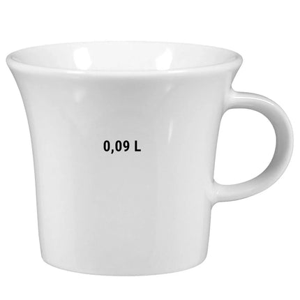 (12 pcs) SELTMANN WEIDEN | Savoy Espresso/Demitasse Cups – 90 ml – White Porcelain