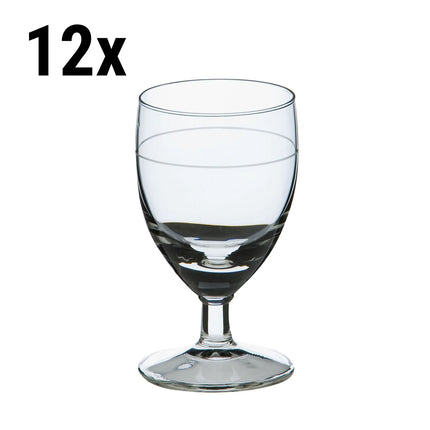 (12 pcs) Shot glass - GGM Gastro GILDE - 35 cc - calibrated at 3,50 cl