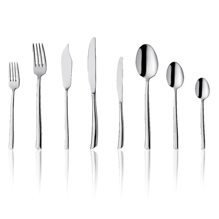 (12 pcs) Table fork - GGM Gastro Stella - 18/10 stainless steel - 202mm - Mirror