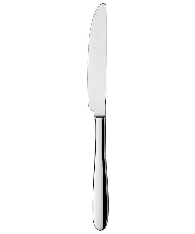 (12 pcs) Table knife GGM Gastro Leandro - 13/0 stainless steel - 236mm - Mirror