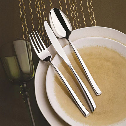 (12 pcs) Table knife - GGM Gastro Stella - 13/0 stainless steel - 235mm - Mirror