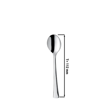 (12 pcs) Teaspoon - GGM Gastro Alessandra - 18/10 stainless steel - 112mm