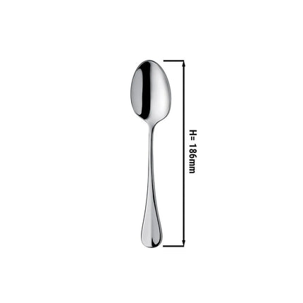 (12 pcs) Teaspoon GGM Gastro Milo - 18/10 stainless steel - 186mm