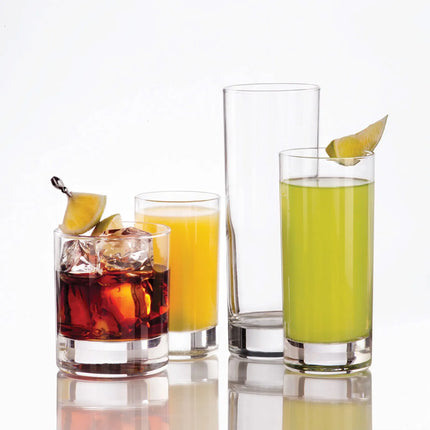 (12 pcs) Tumbler - GGM Gastro CHICAGO - 303 ml - Clear