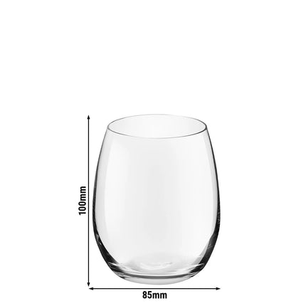(12 pcs) Tumbler - GGM Gastro ESPRIT - 390 ml - Clear