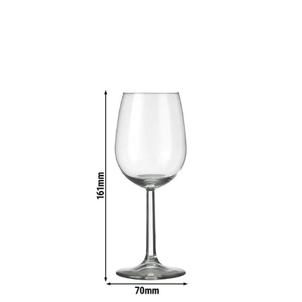 (12 pcs) Wine glass - GGM Gastro ESPRIT - 230 ml - Clear