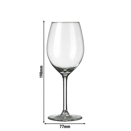 (12 pcs) Wine glass - GGM Gastro ESPRIT - 320 ml - Clear