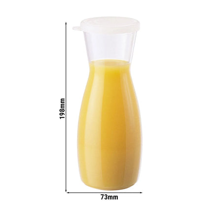 (12 pieces) CAMBRO | Camliter Beverage Carafe – 250 ml – With Lid – CAMWEAR® Polycarbonate