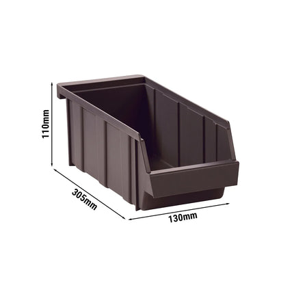 (12 pieces) CAMBRO | Versa Organizer - Container - 130x305x110mm - Brown