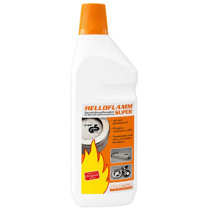 (12 pieces) Helloflamm | Special burning liquid - for safety can H00100