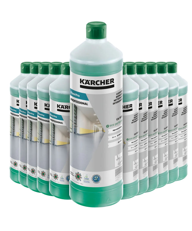 (12 pieces) Kärcher | FloorPro Cleaner CA 50 C eco!perform - 1 liter