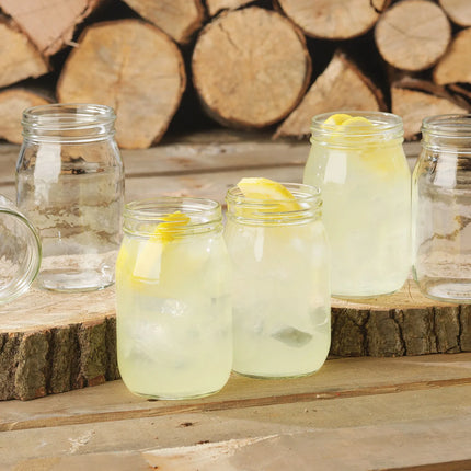 (12 pieces) LIBBEY | DRINKING JARS - Drinking cup - 473ml