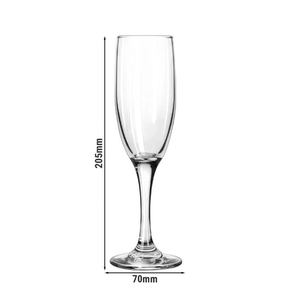 (12 pieces) LIBBEY | EMBASSY - Champagne glass - 170ml