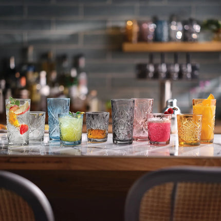 (12 pieces) LIBBEY | HOBSTAR - D.O.F. Blush - 355ml - Red