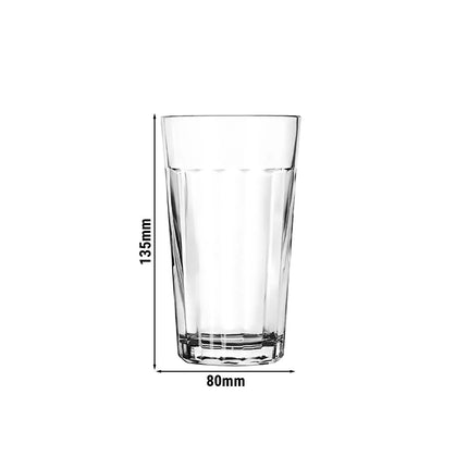 (12 pieces) LIBBEY | PANELED TUMBLERS - Cooler - 355ml