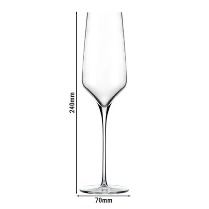(12 pieces) LIBBEY | PRISM - Champagne glass - 244ml