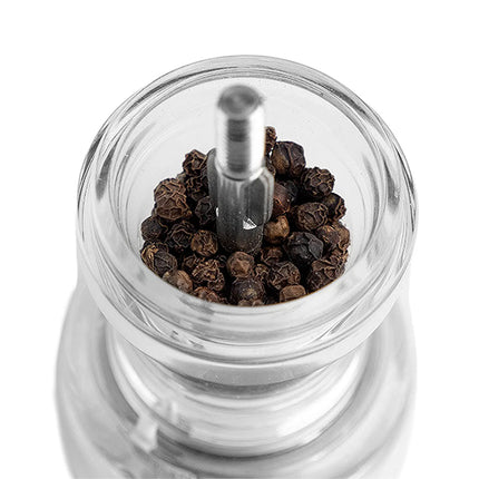 (12 pieces) PEUGEOT | BISTRO HORECA Pepper Mill – Clear Acrylic – 100 mm