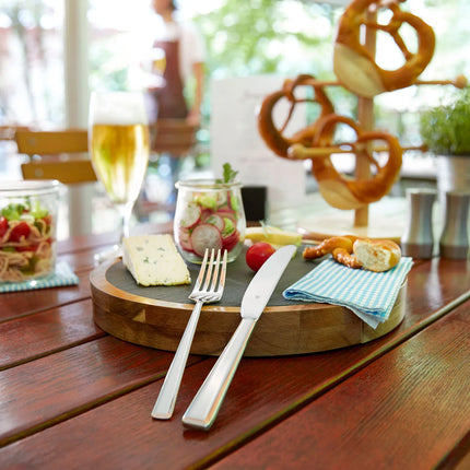 (12 pieces) WMF | Edita Fork – 202 mm - 18/10 stainless steel - polished