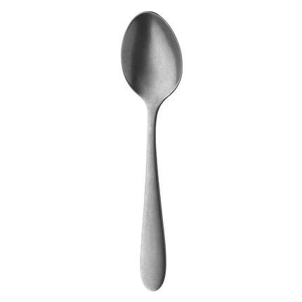 (12 pieces) WMF | Sara - stonewashed Menu Spoon – 200 mm - stonewashed - 18/10 stainless steel
