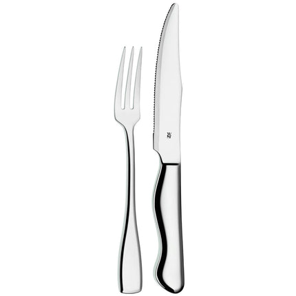 (12 pieces) WMF | Solid Steakhouse Steak Knife – 255 mm - 18/10 stainless steel