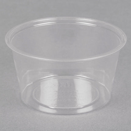 Ly đựng khẩu phần nhựa phân hủy Fabri-Kal GPC400 Greenware 118 ml trong suốt - Thùng 2.000 cái