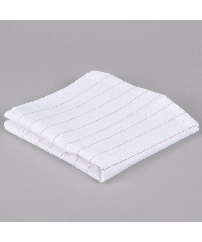 Khăn bếp cotton sọc màu đỏ trắng Chef Revival 73,7 x 40,6 cm - Gói 12 cái