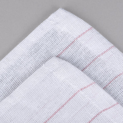 Khăn bếp cotton sọc màu đỏ trắng Chef Revival 73,7 x 40,6 cm - Gói 12 cái