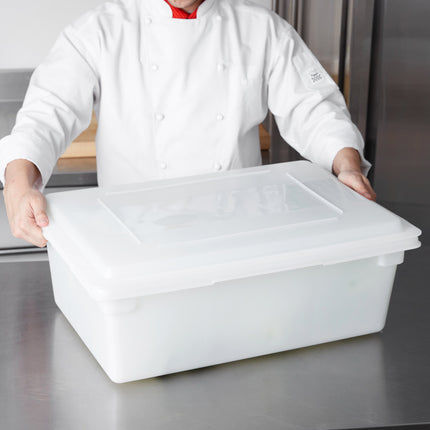 Nắp hộp đựng thực phẩm nhựa polyethylene Rubbermaid FG350200WHT 66 x 46 cm màu trắng
