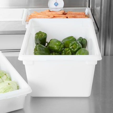 Hộp đựng thực phẩm màu trắng Rubbermaid® FG352800WHT 66 x 45,7 x 30,5 cm