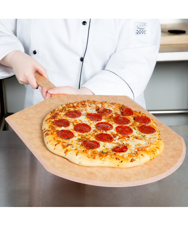 Xẻng pizza American Metalcraft MP1424 gỗ ép tự nhiên 36 x 41 cm, cán 23 cm