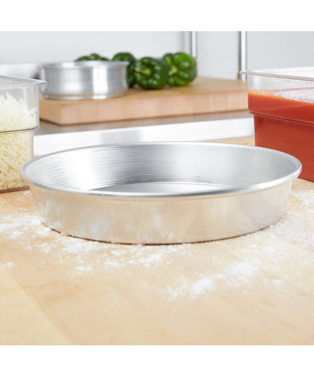 Khay pizza côn/xếp lồng nhôm hạng nặng American Metalcraft A90081.5 20,3 x 3,8 cm