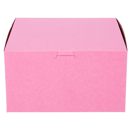 Hộp bánh kem màu hồng 23 x 23 x 13 cm - Bó 100 cái