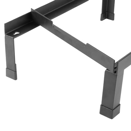 Kệ khối gỗ thớt khung sơn tĩnh điện đen TableCraft BBR18126 47 x 32 x 16,5 cm