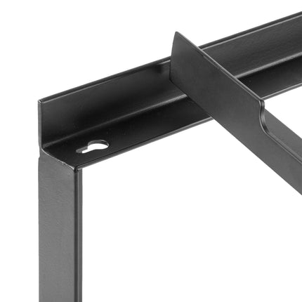 Kệ khối gỗ thớt khung sơn tĩnh điện đen TableCraft BBR181212 47 x 32 x 30 cm
