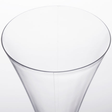 Ly dùng một lần Fineline Tiny Temptations 6412-CL 59 ml 1-Piece Tiny Barware trong suốt nhựa tròn Champagne Flute - Thùn