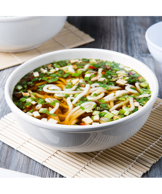 Tô phở nhựa melamine màu ngà Thunder Group PH5008V 1,8 lít - Bộ 12 cái