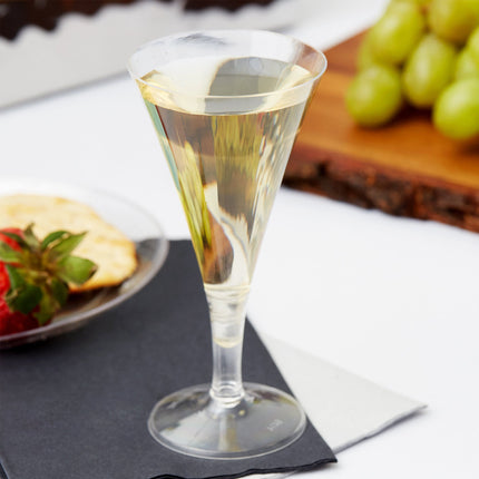 Ly champagne nhựa trong 2 mảnh Fineline Tiny Temptations 6414-CL 59 ml - Thùng 120 cái
