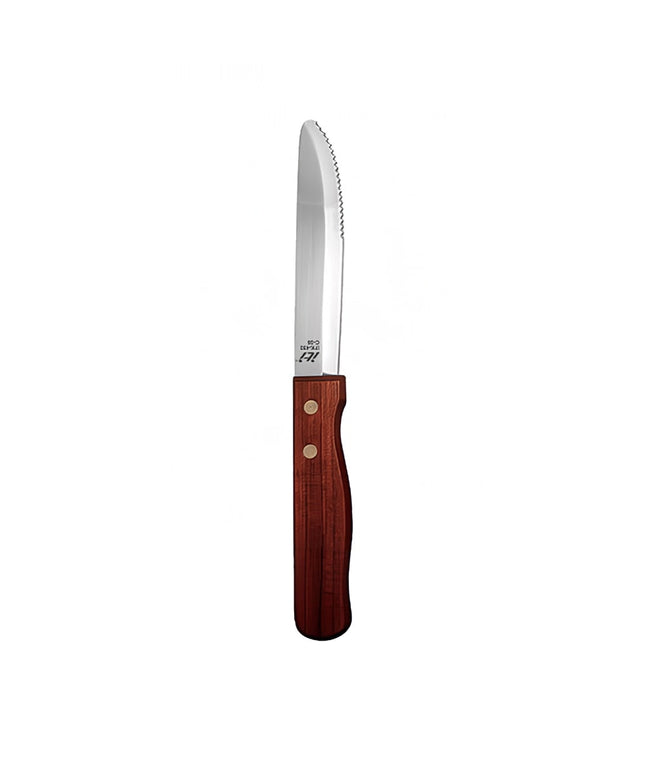 Dao Steak ITI IFK-450 25.1cm Thép Không Gỉ Cán Gỗ Hồng Mộc