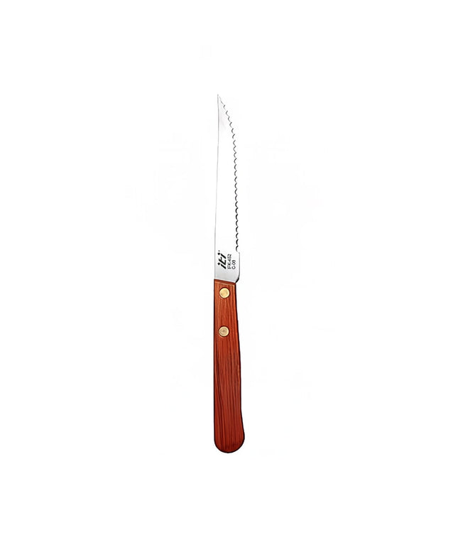 Dao Steak ITI IFK-452 21.6 cm Thép Không Gỉ Cán Gỗ Hồng Mộc