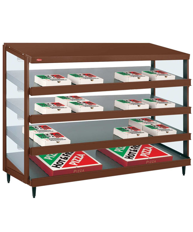 Tủ giữ nóng pizza Hatco Glo-Ray GRPWS-4818Q đồng cổ 122 cm, 4 tầng - 120/240V, 3840W