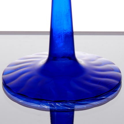 Ly martini nhựa 2 mảnh Fineline Flairware 2306-BL 177 ml đế xanh cobalt - Thùng 96 cái