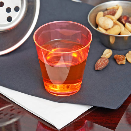 Ly shot nhựa cứng màu đỏ neon Fineline Quenchers 402-RD 59 ml - Thùng 2.500 cái