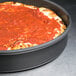 Khay pizza đế dày / thành thẳng nhôm anod cứng American Metalcraft HC80122 30 x 5 cm
