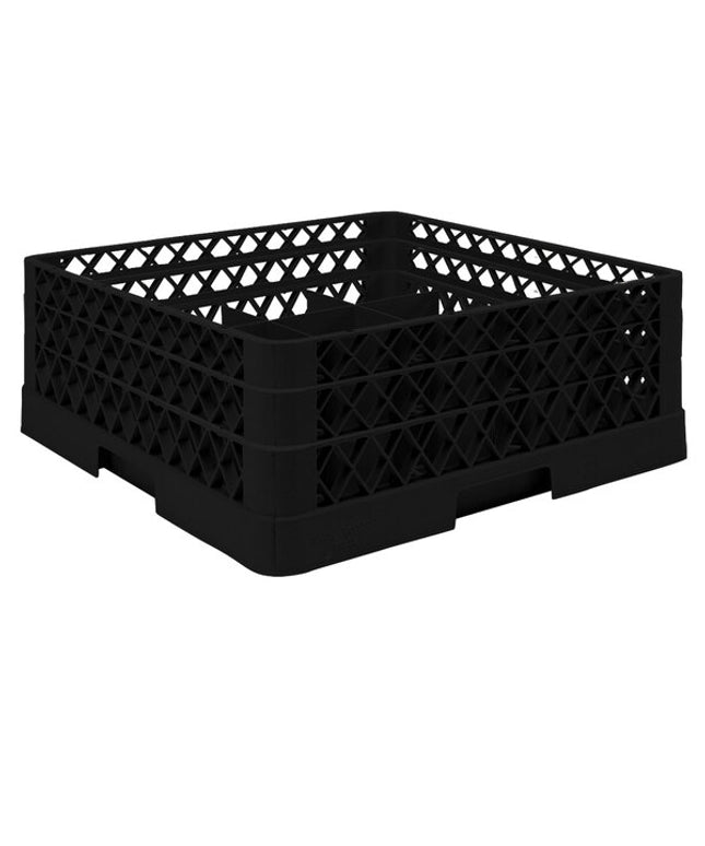 Giá đựng cốc 20 ngăn màu đen Vollrath Traex® TR5AA cỡ đầy đủ cao 16,2 cm